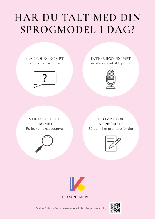 4 prompt teknikker 