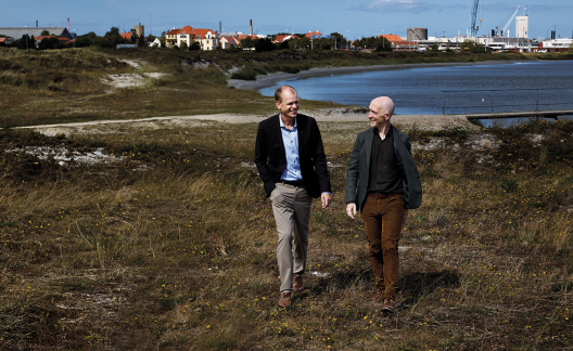 Borgmester og kommunaldirektør fra Norddjurs Kommune